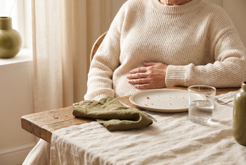 Bloating starts upstream