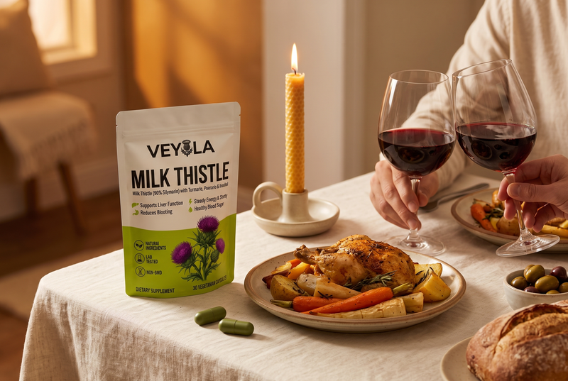 No detox. No diet. No giving up your glass of wine.