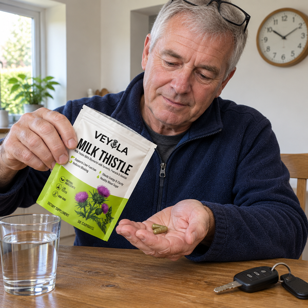 David R. with Veyola Milk Thistle